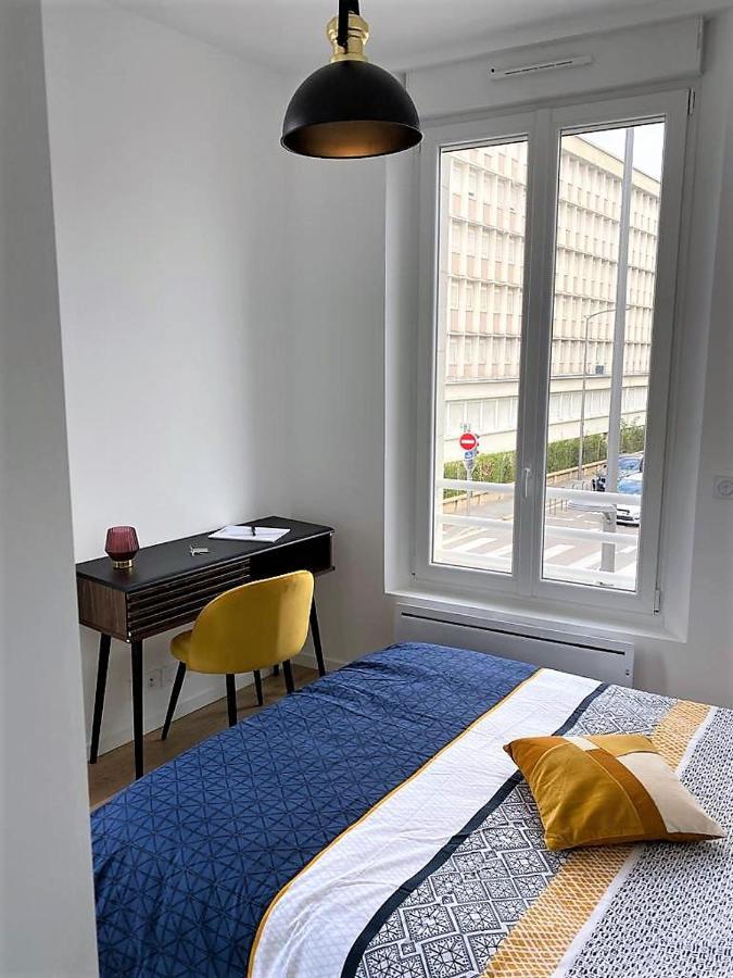 Ponsardin #55 Spacieux Appartement 3 Ch 6 Couchages 랭스 외부 사진