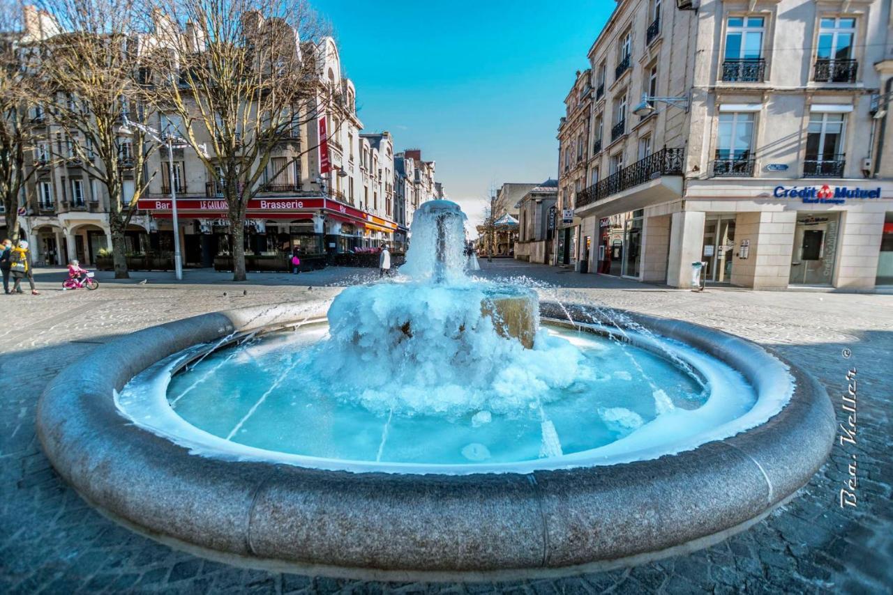 Ponsardin #55 Spacieux Appartement 3 Ch 6 Couchages 랭스 외부 사진