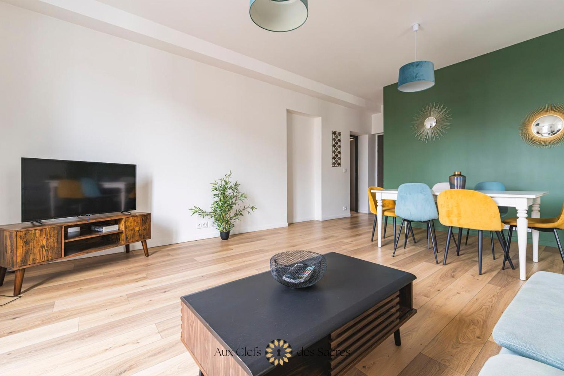 Ponsardin #55 Spacieux Appartement 3 Ch 6 Couchages 랭스 외부 사진