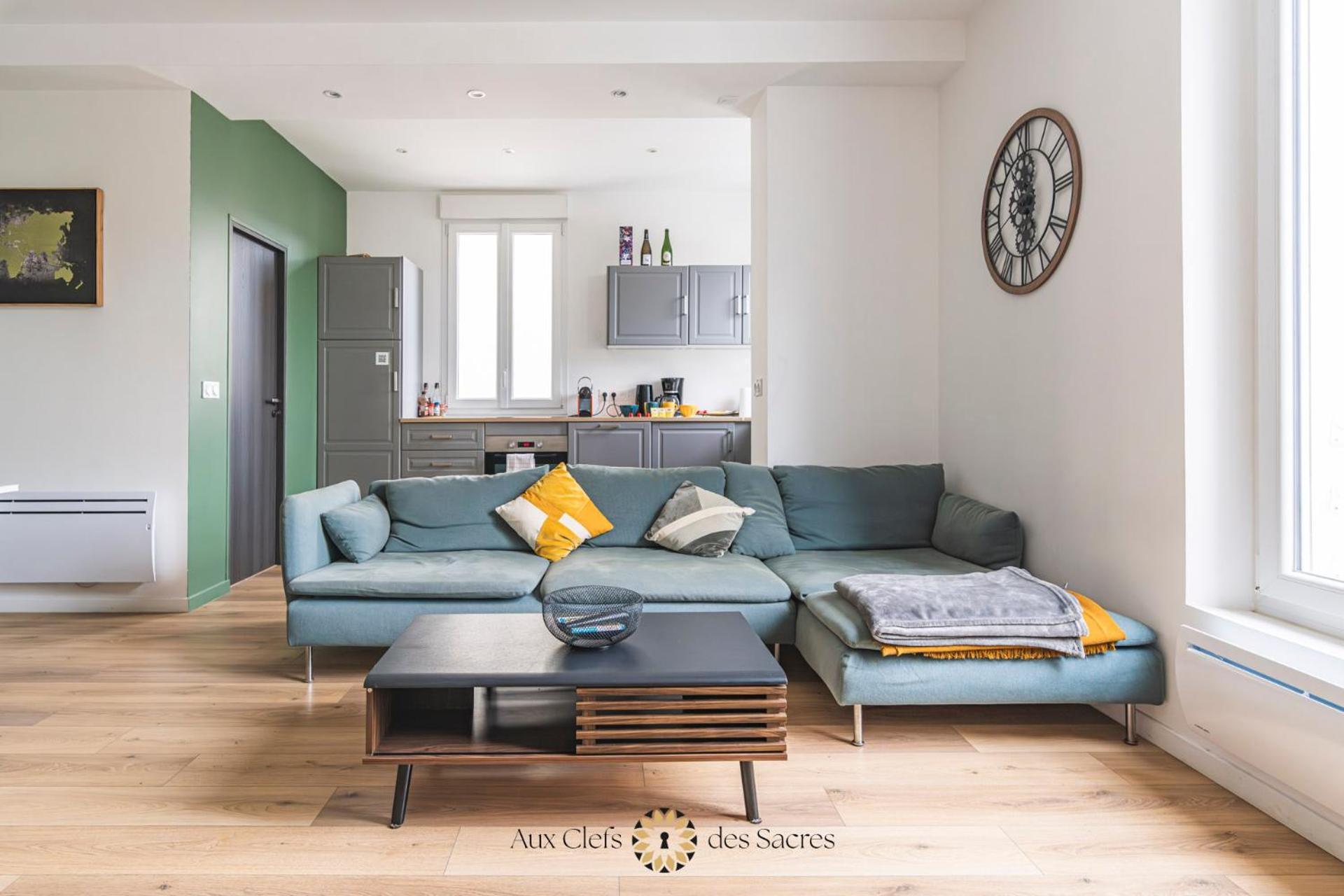 Ponsardin #55 Spacieux Appartement 3 Ch 6 Couchages 랭스 외부 사진